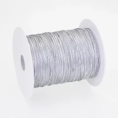 Metallic Cord; Silver